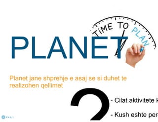PLANIFIKIMI - Bazat e menaxhimit
