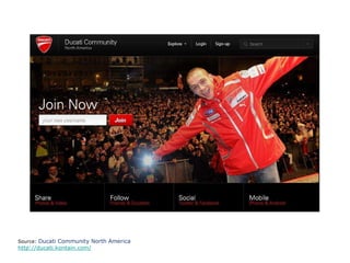 Source:  Ducati Community North America http://ducati.kontain.com/ 