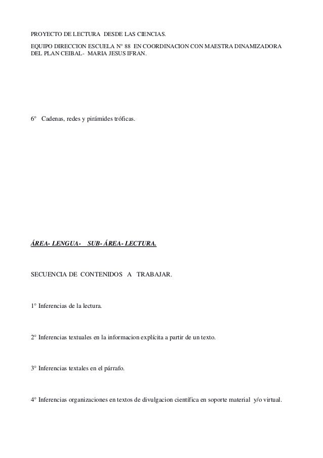 cadenas troficas plan ceibal planiicacion proyecto lectura de textos de divulgacion cadenas troficas plan ceibal planiicacion proyecto lectura de textos de divulgacion