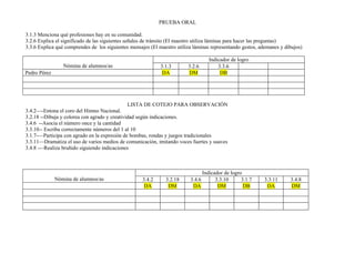 Plan Ii Trimestre, Jornada, Actv. Integradora