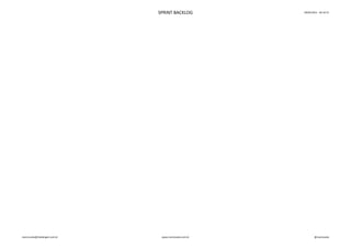 SPRINT BACKLOG           09/05/2011 06:10:15




marcio.sete@challengeit.com.br    www.marciosete.com.br          @marciosete
 