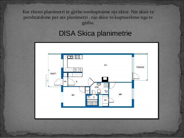 Planimetria e shtepise