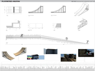 PLANIMETRÍA OBJETOS                                                                                                                                                                                                                 MIN_MAX/tALLER3_BIM04/GRUPO AJA/HORMAZÁBAL_OYARZÚN_TOBAR



                                                                                                                                 +4.15




                                                                                                                                                                                                                    +3.09




                                                                                                                                                                                                            +2.31
  3.80




                                                                                                                                                                                                    +1.63


                                                                                                                                                                                     +1.20
         A                                                    A’
                                                                                                                                                                           +0.81

                                                                                                                                                                  +0.52


                                                                                                                                         ±0.00




                                9.10

             Planta                                                    Corte A-A` . Asientos replegados                                          Corte A-A` . Asientos desplegados                                                         ISOMÉTRICA
             Esc. 1:50                                                 Esc. 1:50                                                                 Esc. 1:50                                                                                 Esc. 1:50




                                       A

                                                     4.02




                                                                                                                                                           2.50
                                                                    2.50
                                                0.14




                                                                                                                          0.14
                                              0.14
                                                                                             4.02         4.02                                                                               4.16
                         4.02          4.02


         Planta                                                     ELEVACION POSTERIOR                                                                            Corte A-A`                                                                           ISOMÉTRICA
                                       A`
         Esc. 1:50                                                  Esc. 1:50                                                                                      Esc. 1:50                                                                            Esc. 1:50




                                                                                                                 +5.51




                                                                                                                  +4.20




         ELEVACIÓN
         Esc. 1:50                                                                                                                                                                                                                                                        +0.15
                                                                                                                                                                                                                                                                                  ±0.00



                                                            22.00                                                                                                                                                           30.53
 