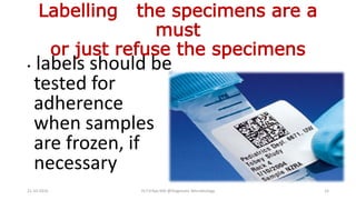 Labels Rao Ugi DIAGNOSTIC VALUE of MEDICAL MICROBIOLOGY | PPTX