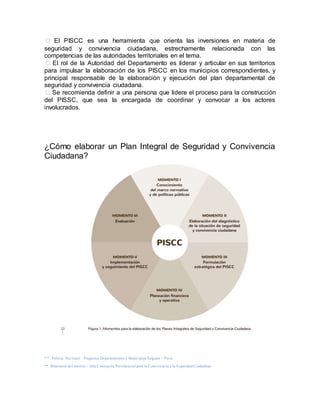 Plan integral de convivencia y seguridad ciudadana p.i.c.s.c. | DOCX