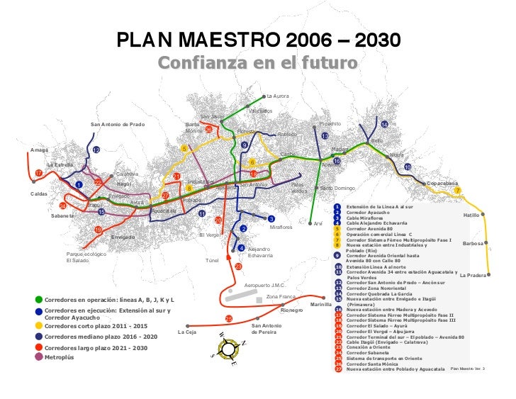 Plan maestro 2006 2030