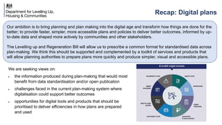 Plan Making Reforms Consultation - September 2023 Event Series ...