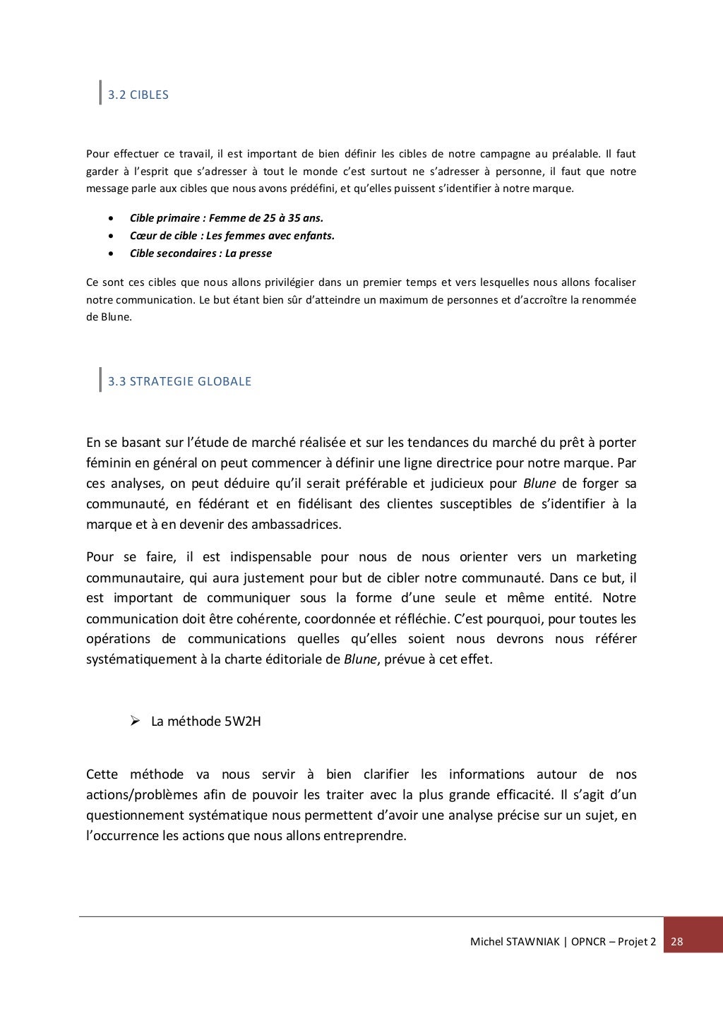 Plan marketing