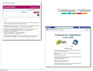 Catalogue / notices




jeudi 21 juin 12
 