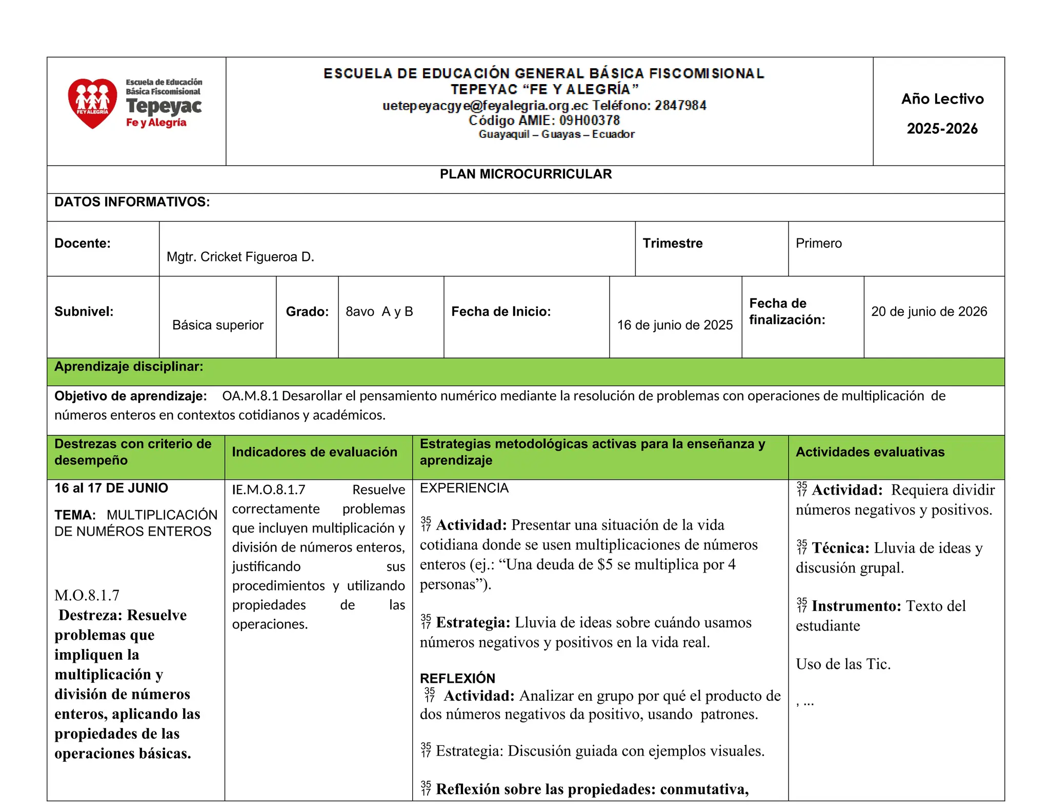 Plan micro matematica 16 al 20 de junio.docx