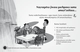 Plan municipal de turismo