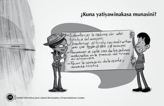 Plan municipal de turismo