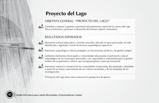Plan municipal de turismo