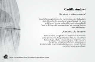 Plan municipal de turismo