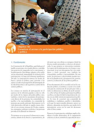 Plan nacional buen vivir 2009-2013.