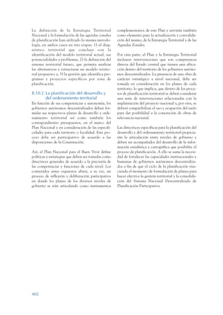 Plan nacional buen vivir 2009-2013.