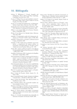 Plan nacional buen vivir 2009-2013.