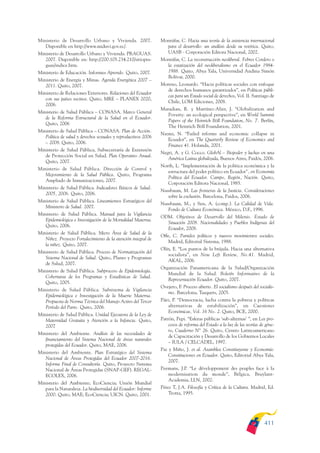 Plan nacional buen vivir 2009-2013.