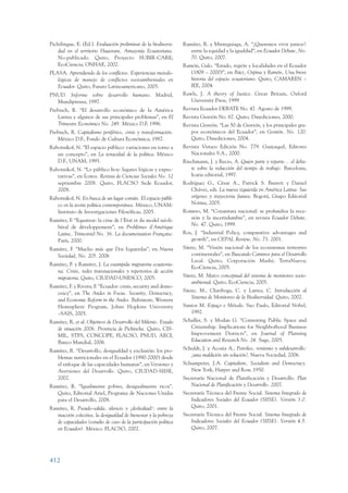 Plan nacional buen vivir 2009-2013.