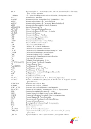 Plan nacional buen vivir 2009-2013.