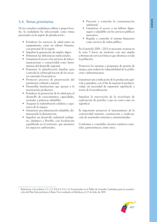 Plan nacional buen vivir 2009-2013.