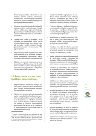 Plan nacional buen vivir 2013 2017