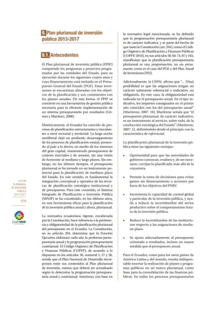 Plan nacional buen vivir 2013 2017