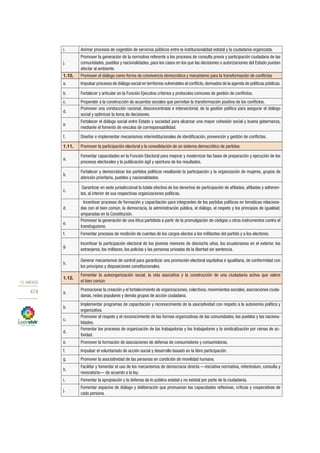 Plan nacional buen vivir 2013 2017