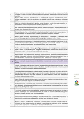 Plan nacional buen vivir 2013 2017