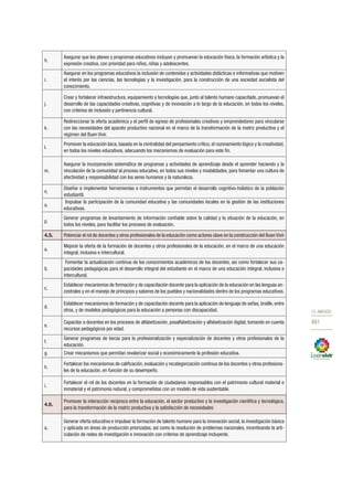 Plan nacional buen vivir 2013 2017