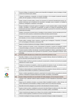 Plan nacional buen vivir 2013 2017