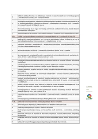 Plan nacional buen vivir 2013 2017