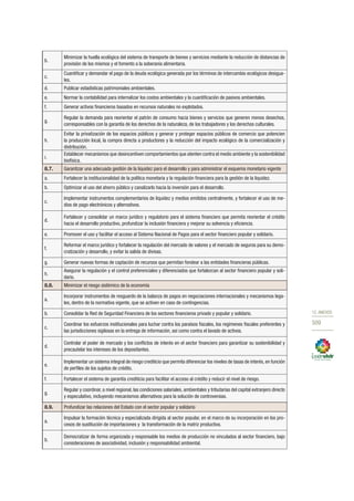 Plan nacional buen vivir 2013 2017