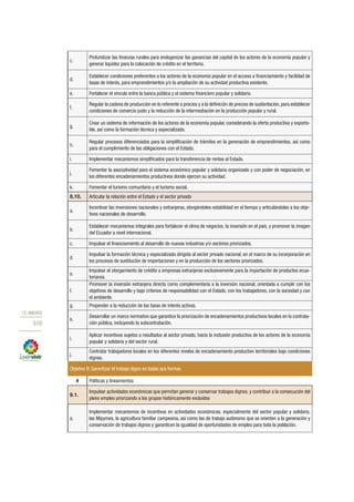 Plan nacional buen vivir 2013 2017