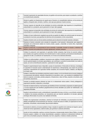 Plan nacional buen vivir 2013 2017