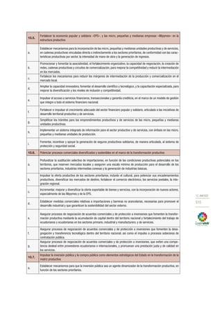 Plan nacional buen vivir 2013 2017