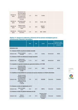 Plan nacional buen vivir 2013 2017