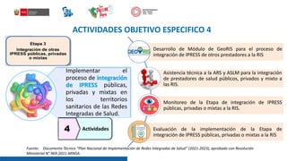 Plan nacional de Implementación de Redes | PDF