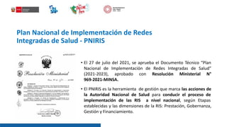 Plan nacional de Implementación de Redes | PDF
