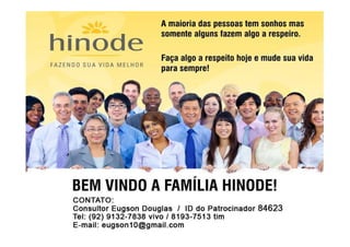 Plano de Negócio Hinode julho 2013