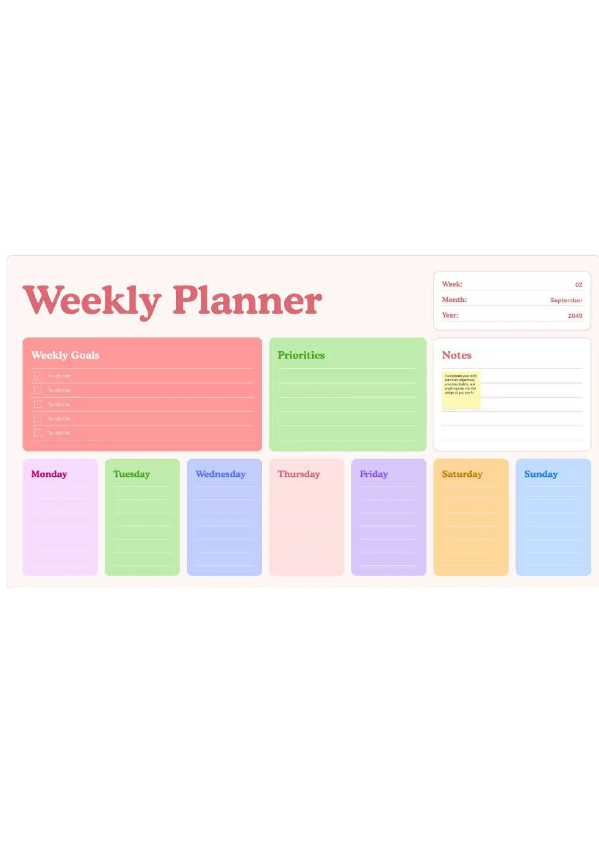 PLANNER BY CA SUVIDHA CHAPLOT.pdf"Weekly Planner Template by CA Suvidha Chaplot - Organize Your Week with Ease!"