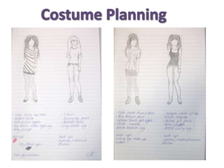Costume Planning 
