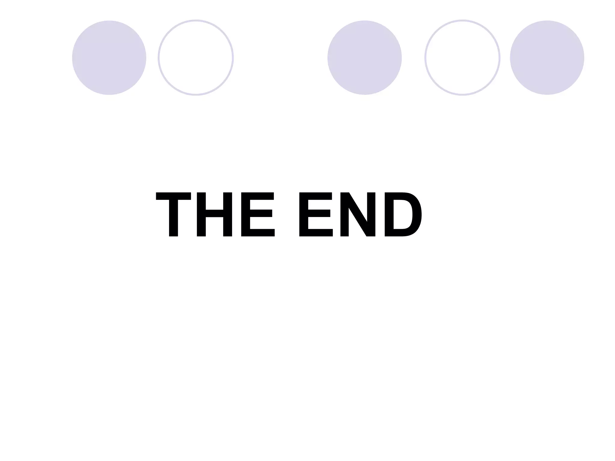 THE END 