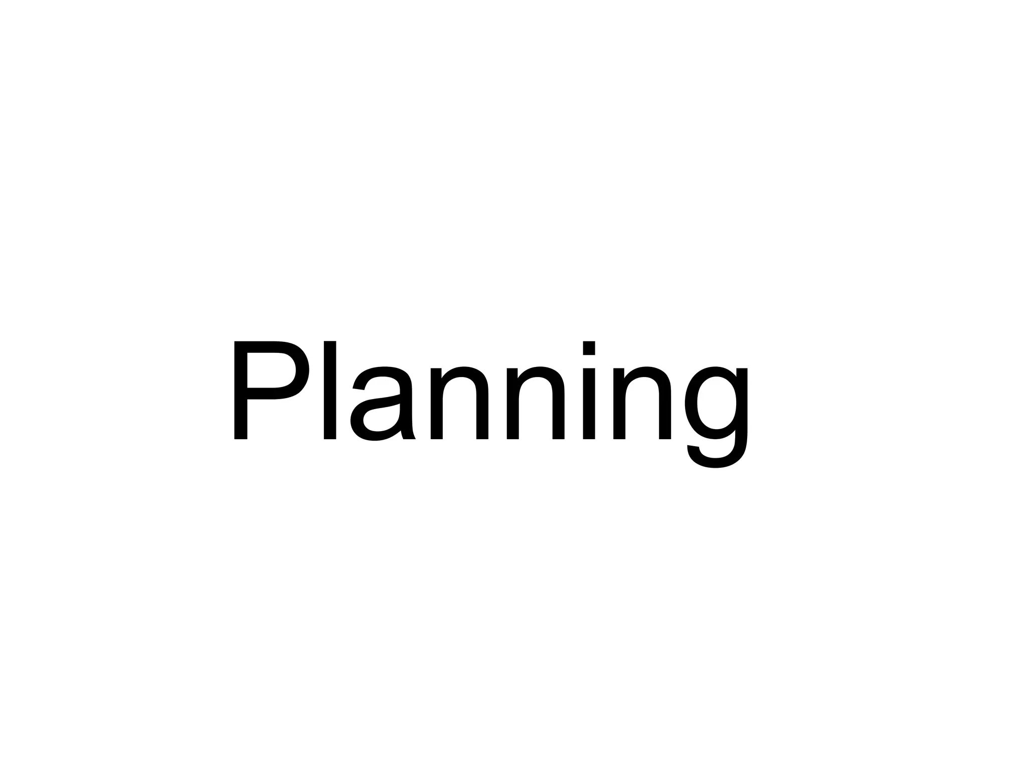 Planning PPT planning-ppt