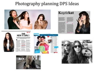 Photography planning DPS Ideas
 