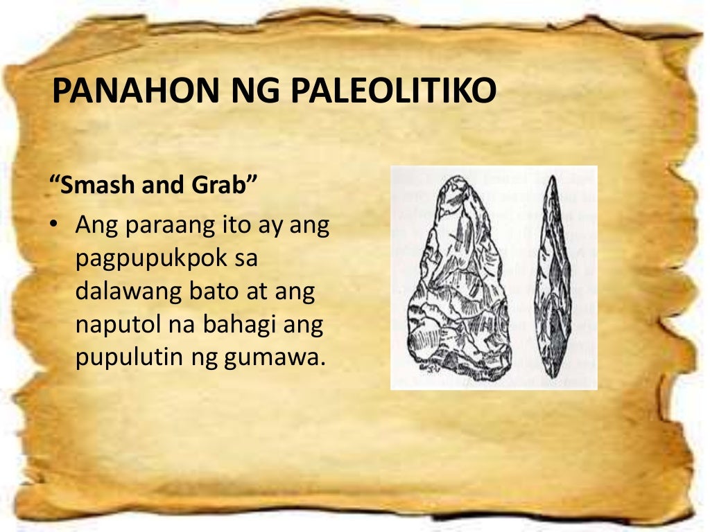 Ano Ang Pamumuhay Ng Mga Tao Sa Panahon Ng Paleolitiko