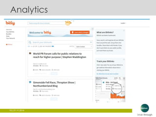 Analytics 
15 | 21.11.2014 
 