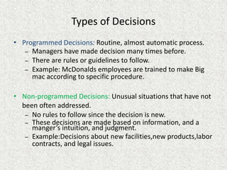 Planning in Management (Principles of management) | PPTX