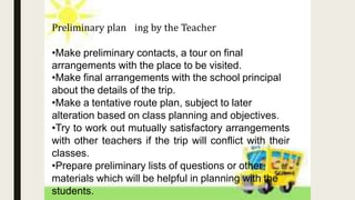 Planning and field visit | PPTX