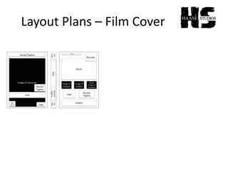 Layout Plans – Film Cover
 